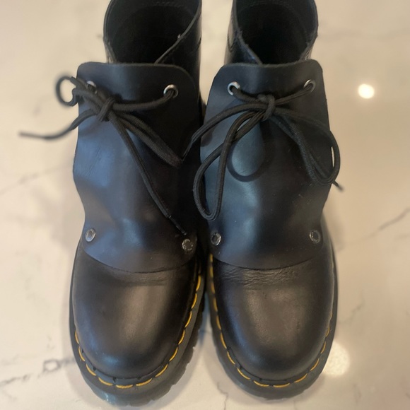 Dr Martens 101 Bex Lace Cover Ankle Boots Size 10W - Picture 4 of 8